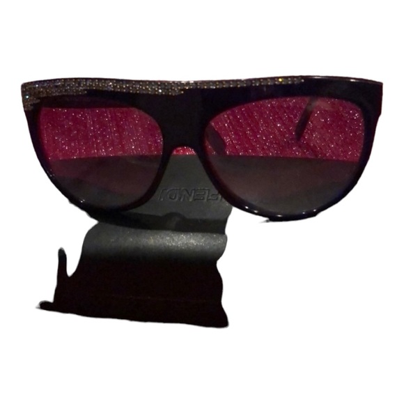 Stendal Paris blue sunglasses embellished with Swavorski Crystals - Picture 4 of 12